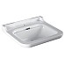 Раковина Kerasan Waldorf 4140K1bi/cr 60 c 1 отверстием под смеситель, белый
