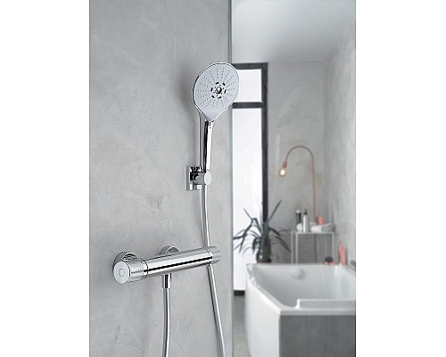 Смеситель для ванны Jacob Delafon Rivoli E24325-CP с термостатом Хром