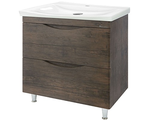 Тумба под раковину Bellezza Санриса 80 4630113660431 Орех