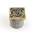 Решетка Bronze de luxe «Дракон» для трапа viega