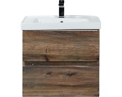 Тумба под раковину Art&Max AM-Techno-600-2C-SO-LW646 подвесная Дуб бомонд Лофт