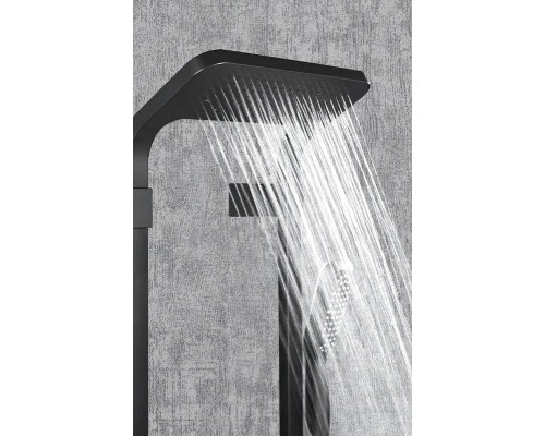 Душевая панель Black&White Seasons 1220w0 Графитовый черный