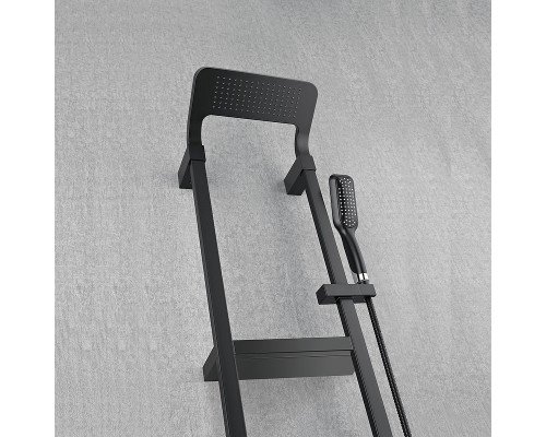 Душевая панель Black&White Seasons 1220w0 Графитовый черный