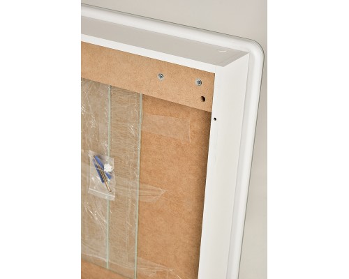 Зеркальный шкаф Sintesi Corso 60 SIN-SPEC-CORSO-60 с подсветкой Белый с сенсорным выключателем