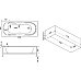 Акриловая ванна Bas Ахин 170x80 В 00005