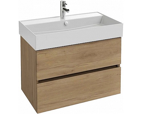 Тумба под раковину Jacob Delafon Tolbiac 80 EB2382-E75 подвесная Дуб Давос