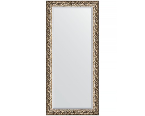Зеркало Evoform Exclusive 166х76 BY 1309 с фацетом в багетной раме - Фреска 84 мм