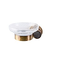 Мыльница настенная Boheme RoyalE CRISTAL BALCK BR