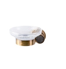 Мыльница настенная Boheme RoyalE CRISTAL BALCK BR