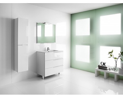 Тумба под раковину Roca Victoria Nord Ice Edition 80 ZRU9302835 Белый глянец