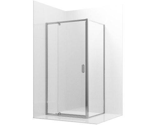 Душевой уголок Ambassador Elysium 80x100 111021102KX-100KX профиль Хром стекло прозрачное