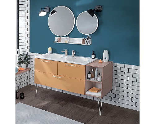 Раковина Jacob Delafon Odeon Rive Gauche 141 EXAS112-Z-00 Белая