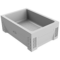 Акриловый поддон для душа Radomir Верчелли 119x81x45 L 1-11-0-1-0-013 Белый