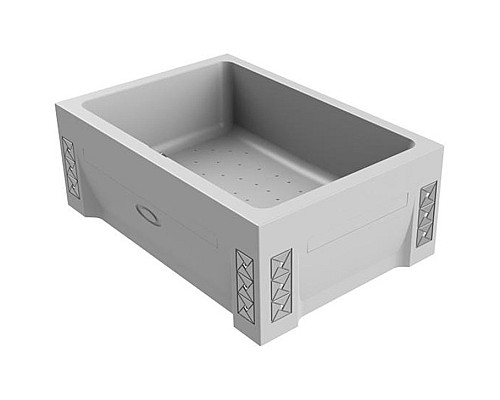 Акриловый поддон для душа Radomir Верчелли 119x81x45 L 1-11-0-1-0-013 Белый