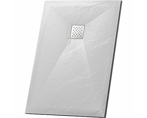 Душевой поддон из искусственного камня Grossman Strong 80x100 GR-S180100Q Белый