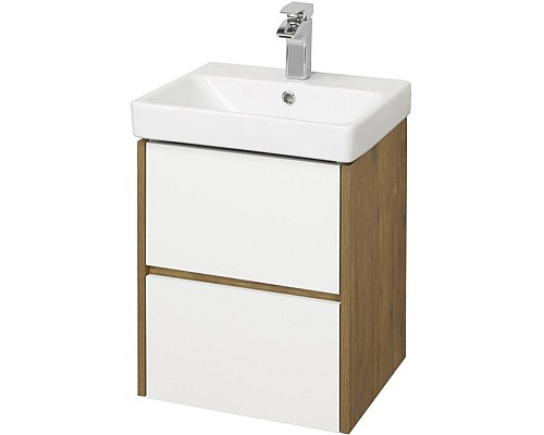 Тумба под раковину Aquaton Сканди 45 1A251601SDZ90 подвесная Белый Дуб рустикальный