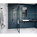 Зеркало прямоугольное Excellent Kuadro 100x50 черный мат