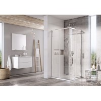 Душевой уголок Ravak Blix X1LM40C00Z1 80 блестящий прозрачный