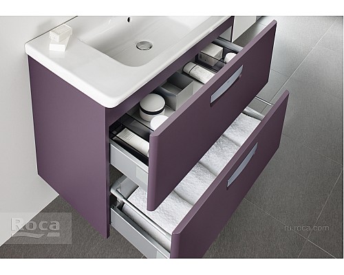 Тумба под раковину Roca The Gap 60 ZRU9302742 фиолетовая