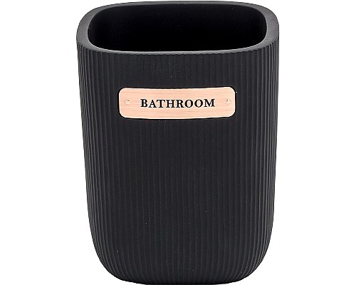 Стакан для зубных щеток Ridder Kelsey 2242110 Черный