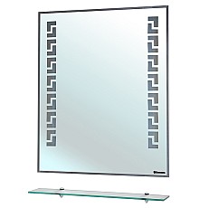 Зеркало Bellezza Мира 70 с подсветкой с полкой