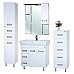 Тумба под раковину Bellezza Сиена 80 4633913080010 с бельевой корзиной Белая