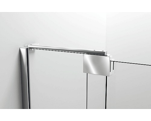 Душевая дверь Vincea Extra 90 VDP-1E8090CLB профиль Черный стекло прозрачное