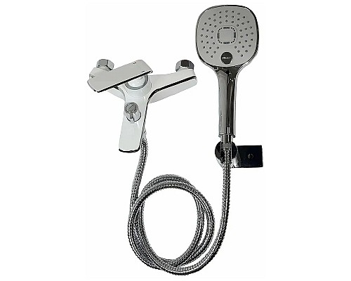 Смеситель для ванны Haiba HB60548-8 Белый Хром