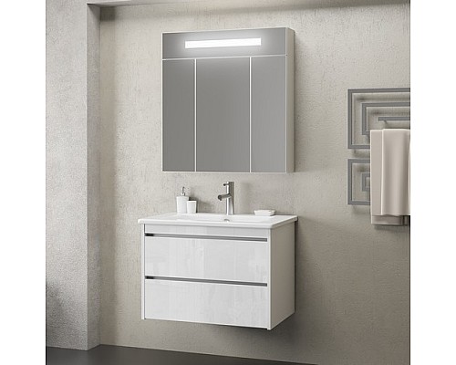 Тумба с раковиной Фреш 80 Smile Z0000010431