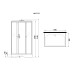 Душевая кабина Niagara Lux 120x90 NG-7772QM без гидромассажа