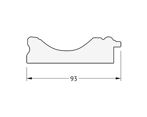 Зеркало Evoform Exclusive-G 160х77 BY 4283 с гравировкой в багетной раме - Бронзовый акведук 93 мм