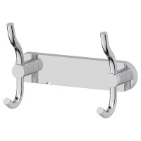 Планка с 2-мя крючками-вешалками (хром) Artwelle HAR 005 18 см