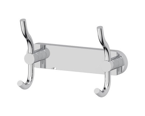 Планка с 2-мя крючками-вешалками (хром) Artwelle HAR 005 18 см