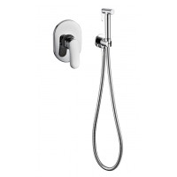 Смеситель встраиваемый с гигиеническим душем Grocenberg GB1002 Хром