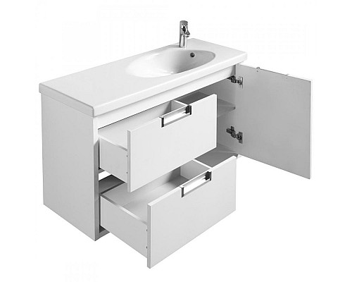 Тумба под раковину Roca Etna 100 857302806 подвесная Белый глянец