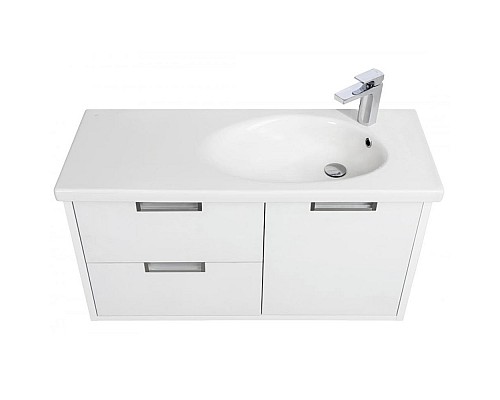 Тумба под раковину Roca Etna 100 857302806 подвесная Белый глянец