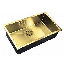 Мойка кухонная ZORG Inox PVD SZR-7444 BRONZE