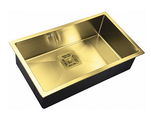 Мойка кухонная ZORG Inox PVD SZR-7444 BRONZE