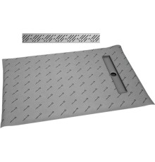 Душевая плита Radaway RadаDrain 109x89 с решеткой Rain
