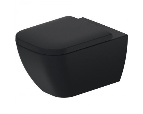 Унитаз Duravit Happy D.2 2222098900 подвесной Антрацит матовый без сиденья
