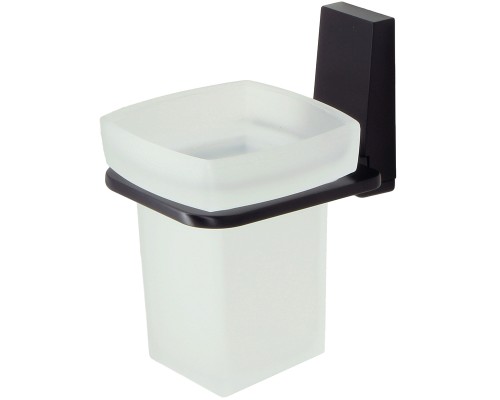 Стакан для зубных щеток WasserKRAFT Abens K-3228 Черный матовый