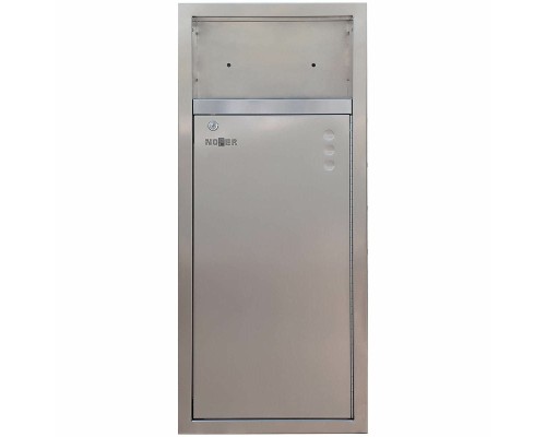 Ведро для мусора Nofer 14103.S Матовая нержавеющая сталь