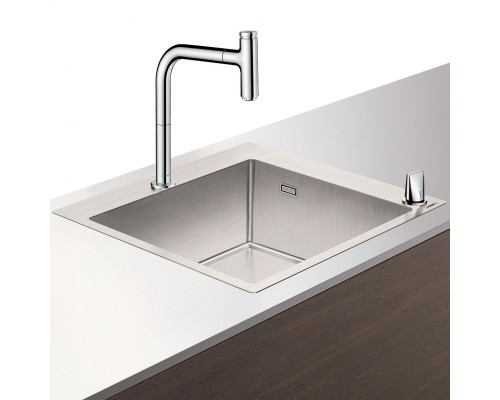 Кухонная мойка Hansgrohe C71-F450-06 со смесителем Хром