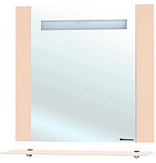 Зеркало Bellezza Берта 90 4610715050076 с подсветкой Бежевое