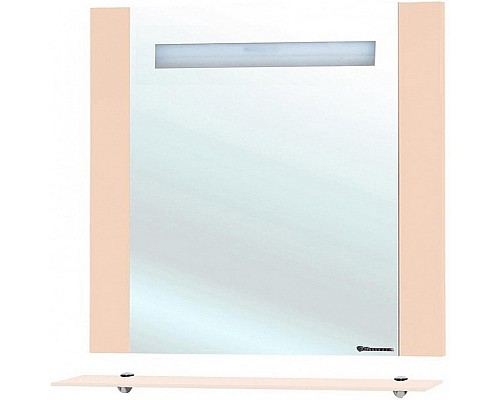 Зеркало Bellezza Берта 90 4610715050076 с подсветкой Бежевое