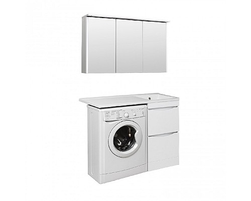 Тумба под раковину Runo ОРИОН 45 00-00000145 белый, левое крыло