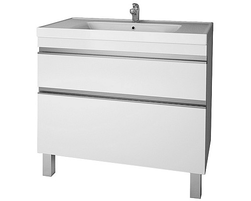 Тумба под раковину Dreja Grace Plus 90 99.0906 Белый глянец