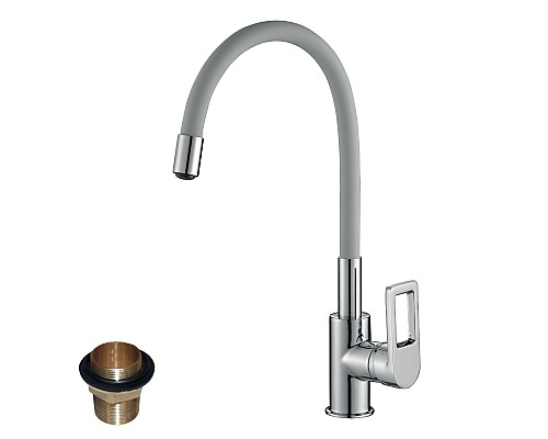 Смеситель для кухонной мойки Rossinka Z Z35-35U-Gray
