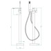 Смеситель для ванны RGW Shower Panels SP-350 Хром
