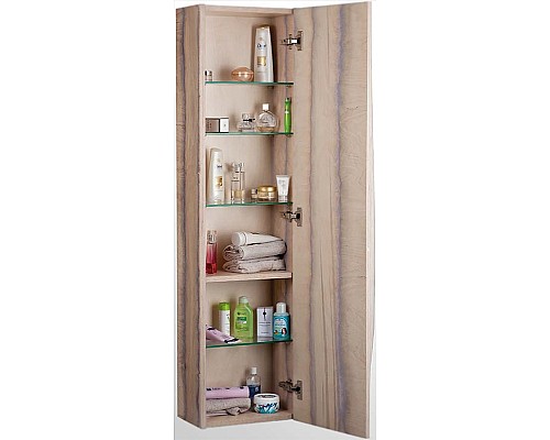 Тумба под раковину Clarberg Papyrus Wood 100 Pap-w.01.10/LIGHT подвесная Светлое дерево